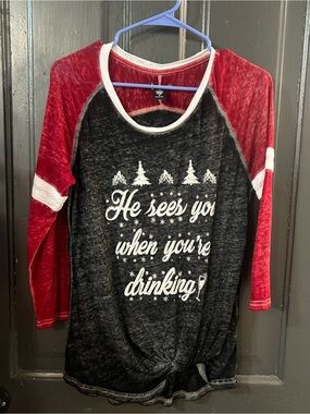 Sable Sky Christmas “He Sees You When You’re Drinking”